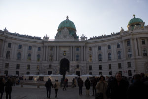 One of the palaces in Vienna