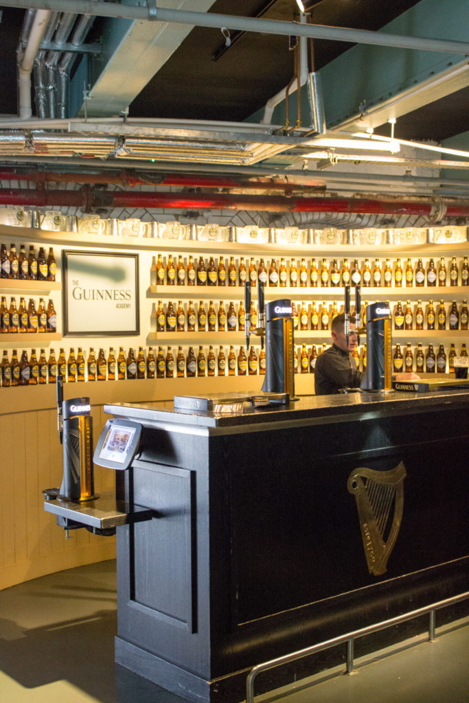 Guinness Storehouse in Dublin, Ireland