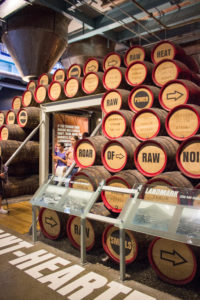 Guinness Storehouse in Dublin, Ireland