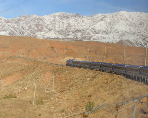 Train Through Uzbekistan