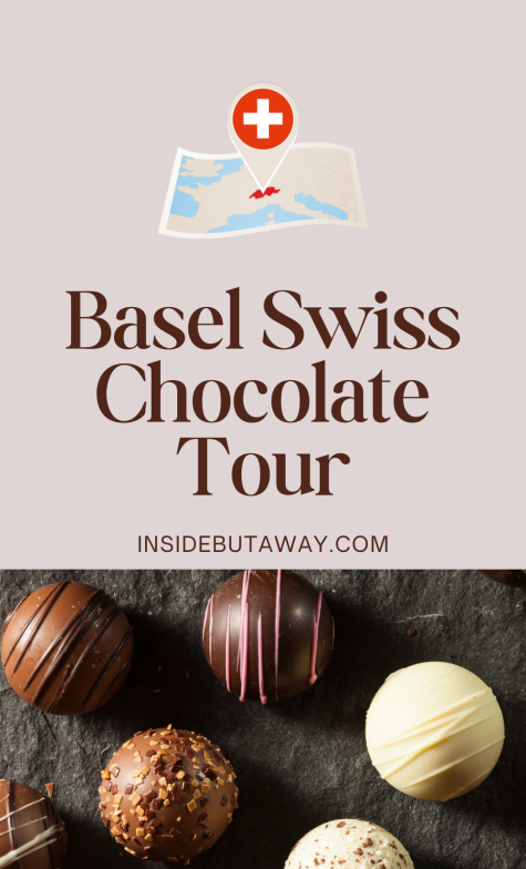 milk, white, and dark chocolate showing the variety of swiss chocolates on the factory tour