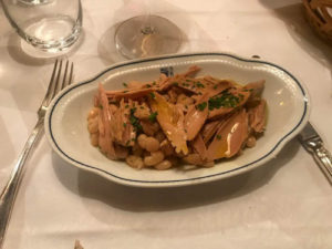 Tuscan beans with tuna