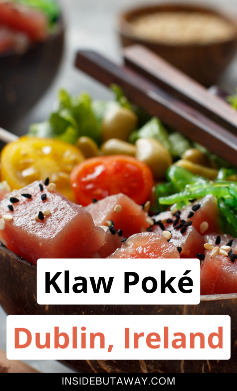 Tuna and sesame poke bowl showing some of the best seafood in Dublin